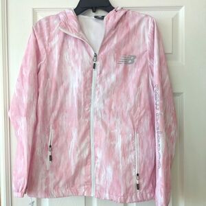 New Balance light pink jacket